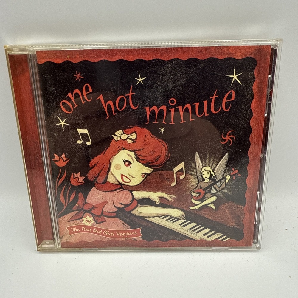 THE RED HOT CHILI PEPPERS ONE HOT MINUTE CD COMPACT DISC TESTED